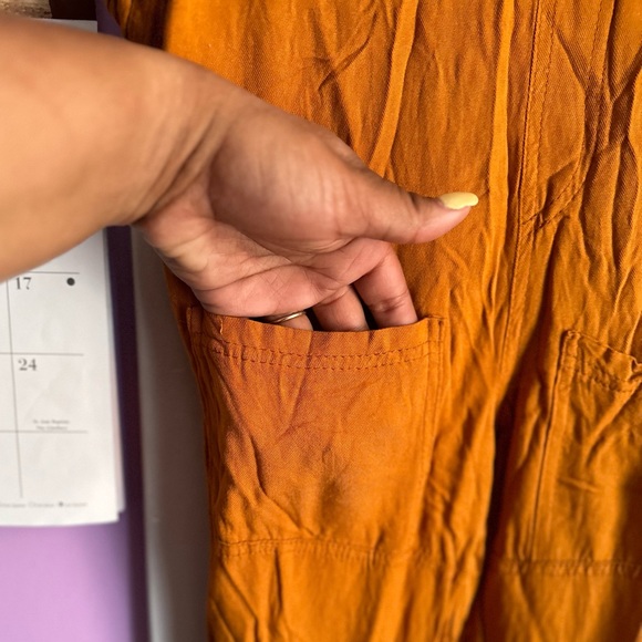 One piece white and cream orange - Picture 2 of 3